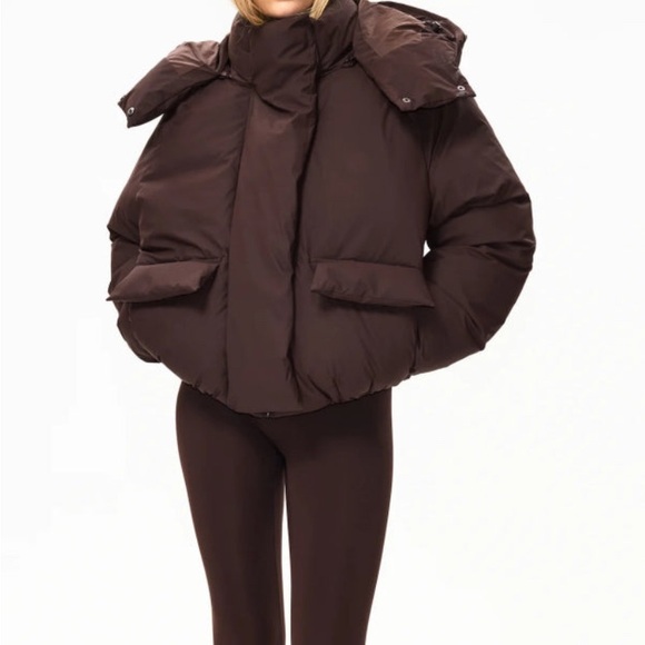 KHY Chocolate Women's Puffer - Picture 5 of 11
